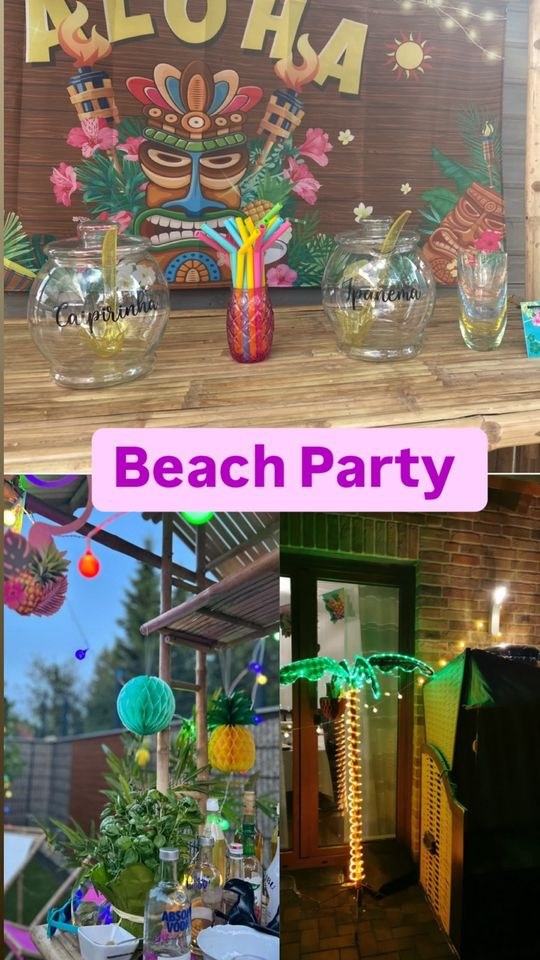 DEKO TIKI TAKA BAR BEACH STRAND mieten bei Party DJ Fabrik" – 2