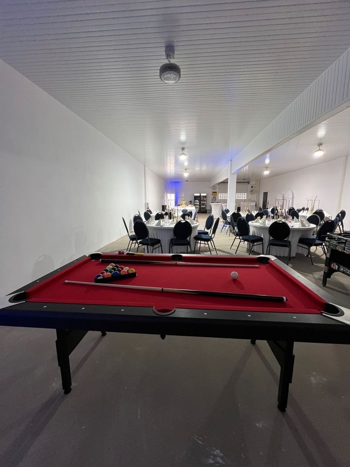 Billard Billardtisch mobil klappbar mieten bei Party DJ Fabrik" – 3