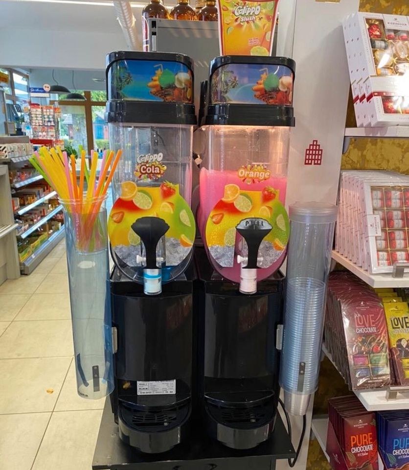 Slusheis Maschine 2 Kammer Slushy❌ mieten bei Party DJ Fabrik"