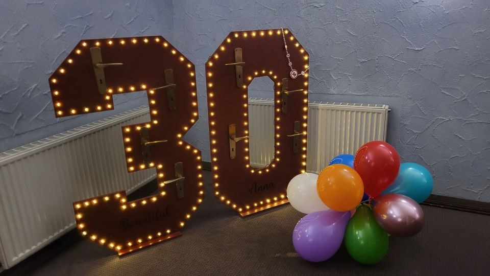 Klinkenbaum 30 Dekoration mieten bei Party DJ Fabrik"