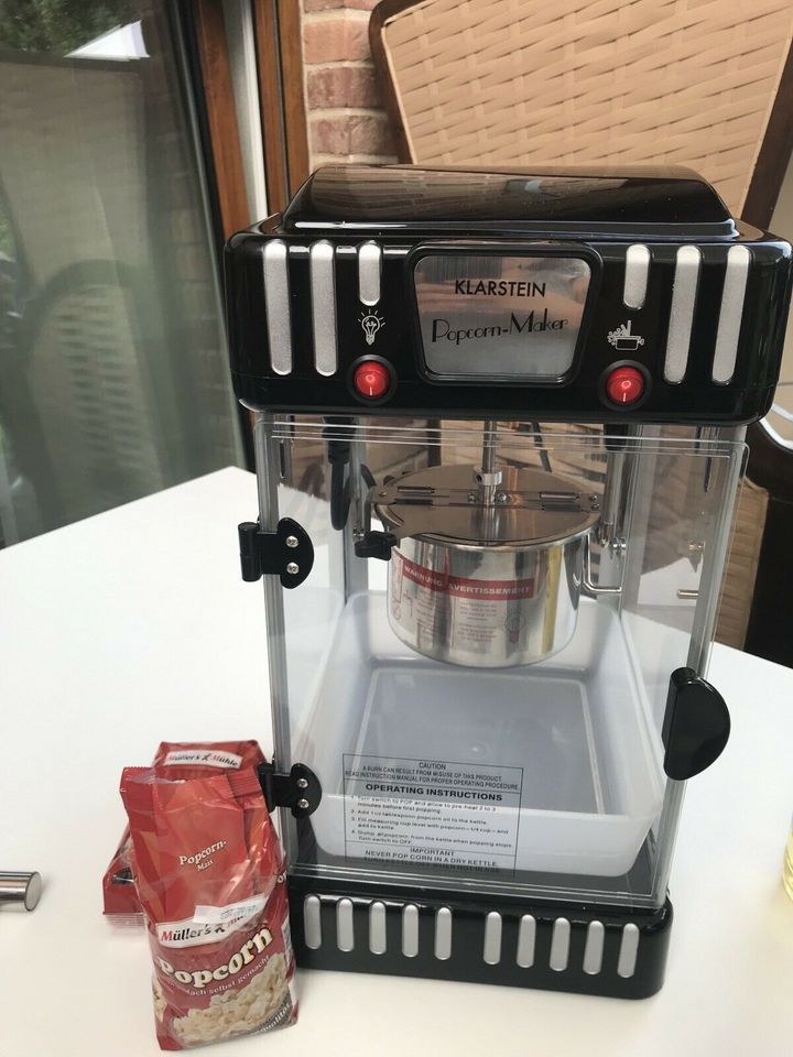 Popcorn Maschine klein mieten bei Party DJ Fabrik"