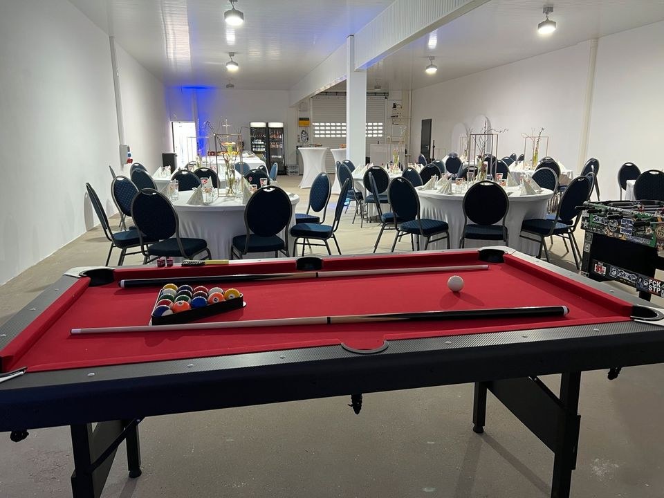 Billard Billardtisch mobil klappbar mieten bei Party DJ Fabrik" – 2
