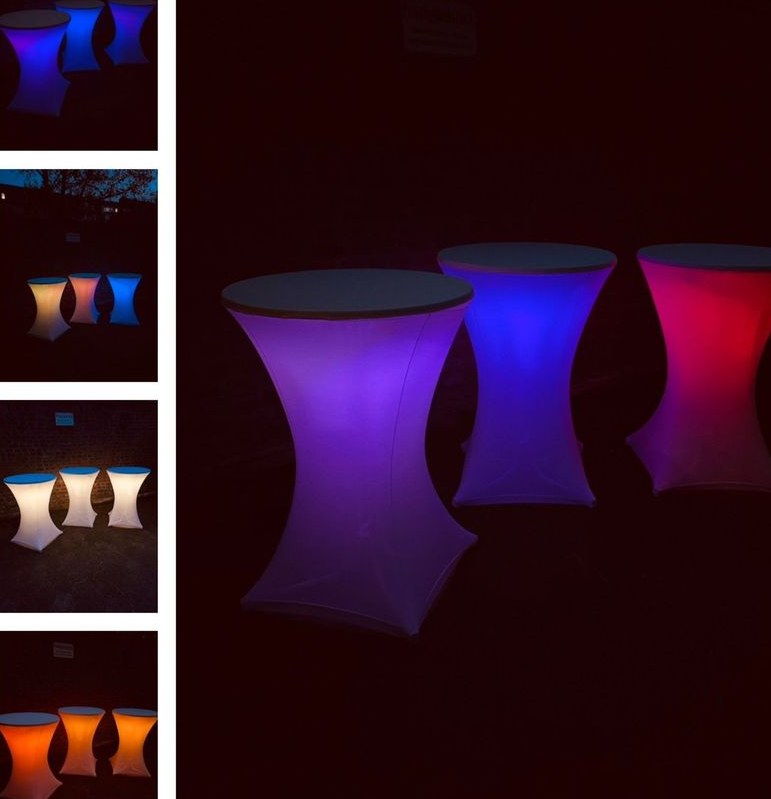 ✨LED Stehtische Hochzeitsdeko Deko mieten bei PARTYEQUIPMENT24 – 2