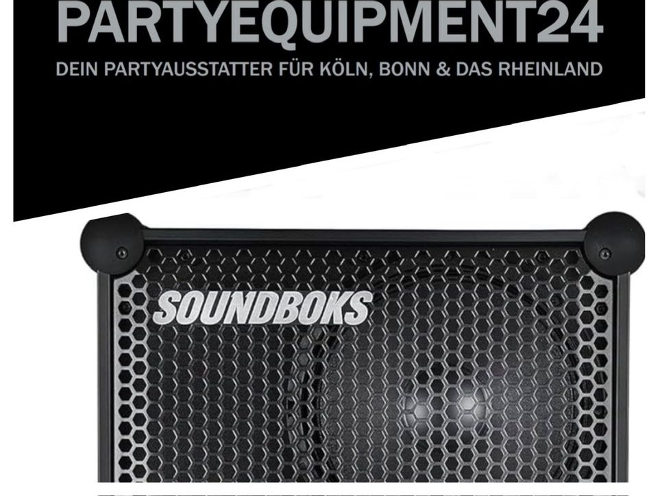 ✨SOUNDBOKS Lautsprecher Musikanlage Soundanlage mieten in Lindenthal