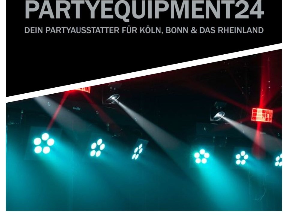 Lichtanlage Scanner Partybeleuchtung mieten bei PARTYEQUIPMENT24