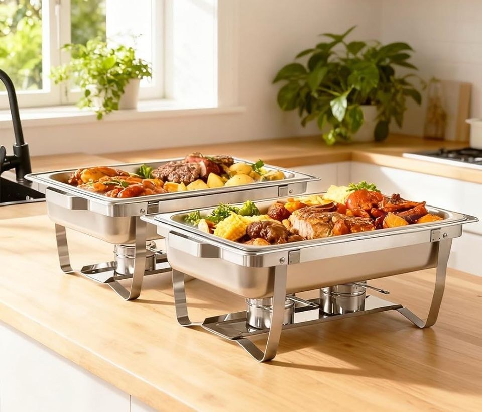 Chafing Dishes Weingläser Sektgläser Besteck mieten in Lindenthal – 3