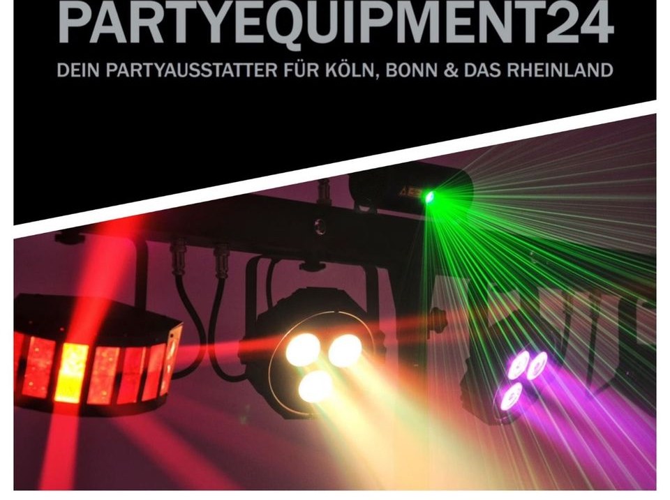 ✨Lichtanlage Partybeleuchtung Partylicht mieten bei PARTYEQUIPMENT24
