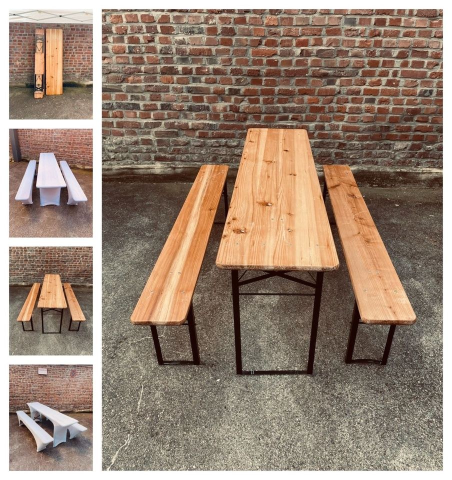 ✨Bierzeltgarnitur Hussen ✨Biertisch mieten bei PARTYEQUIPMENT24 – 4