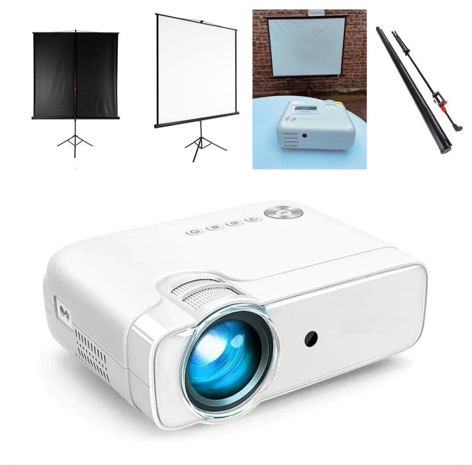 Leinwand Beamer Set Public Viewing Hochzeitsdeko mieten in Lindenthal – 2