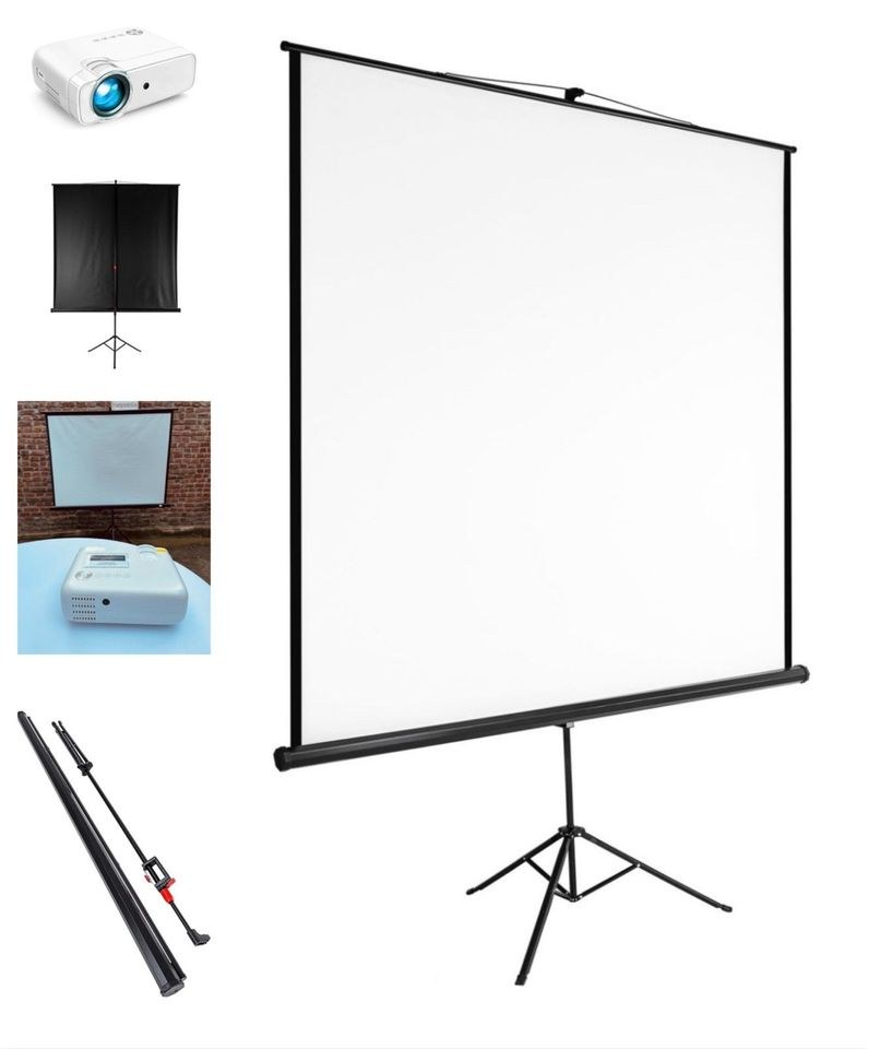 Leinwand Beamer Set Public Viewing Hochzeitsdeko mieten in Lindenthal – 3