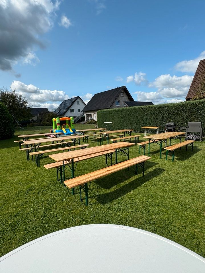 Bierzeltgarnitur 70x220cm mieten in Bad Oeynhausen – 2