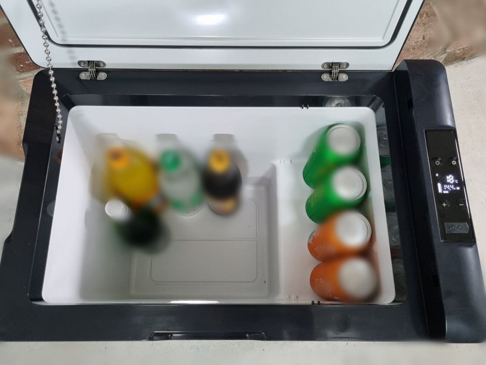 Kompressor Kühlbox 50 l 12 24 230V +20 20° mieten in Extertal – 3