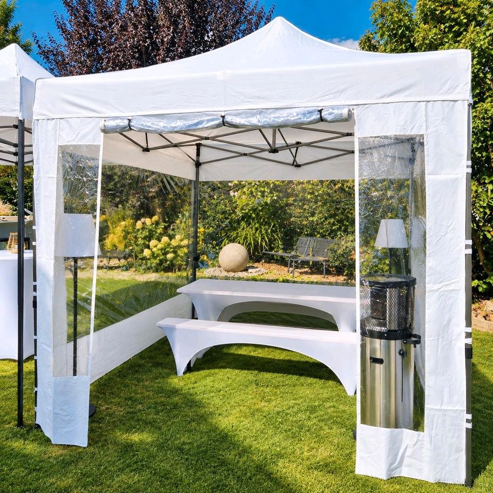 Faltzelt Faltpavillon Pavillon 3x3m 3x6m mieten in Extertal – 2