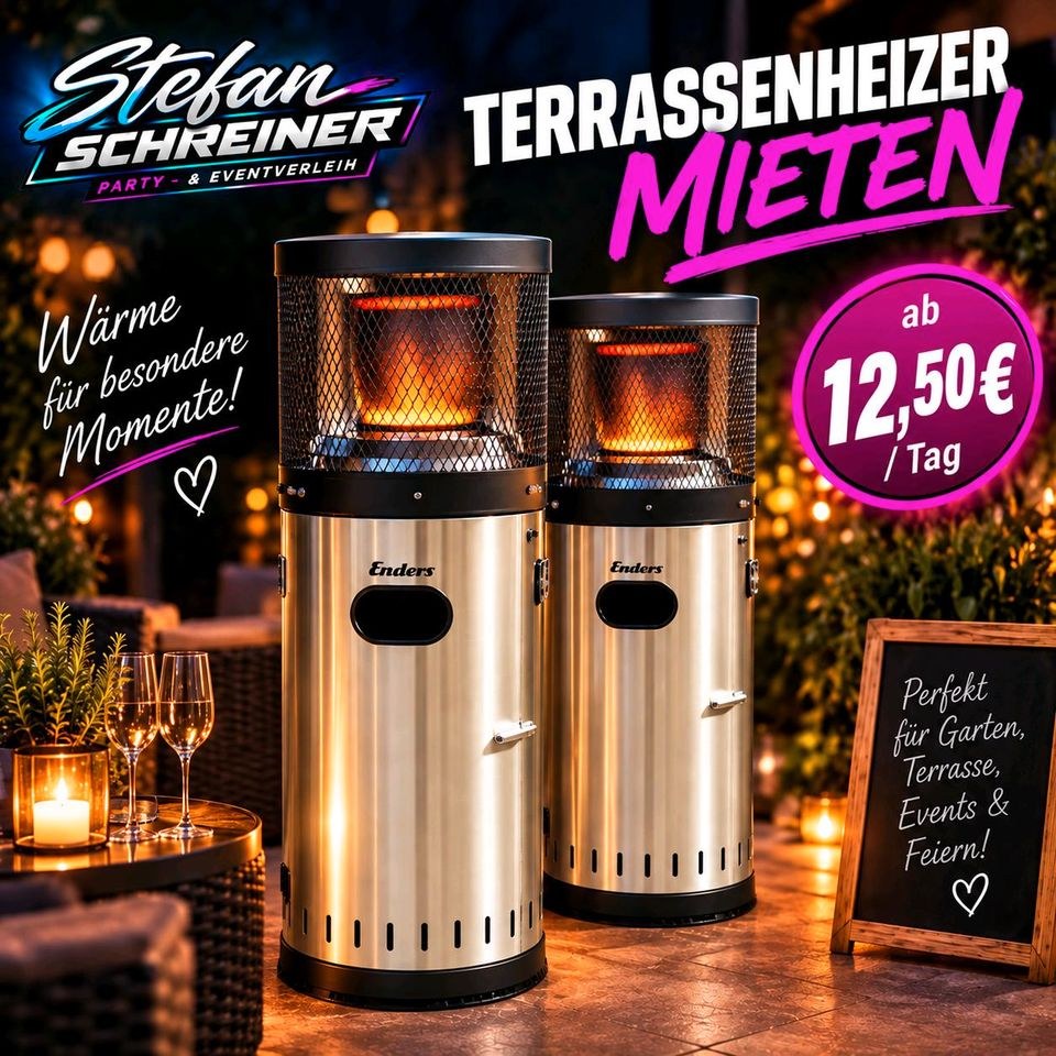 Terrassenheizer Heizstrahler Gasheizer mieten in Extertal