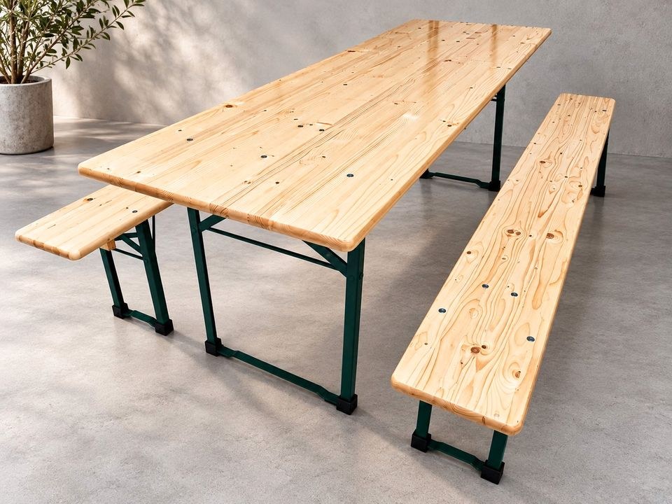 Bierzeltgarnitur mieten in Extertal – Sitzplätze für alle – 2