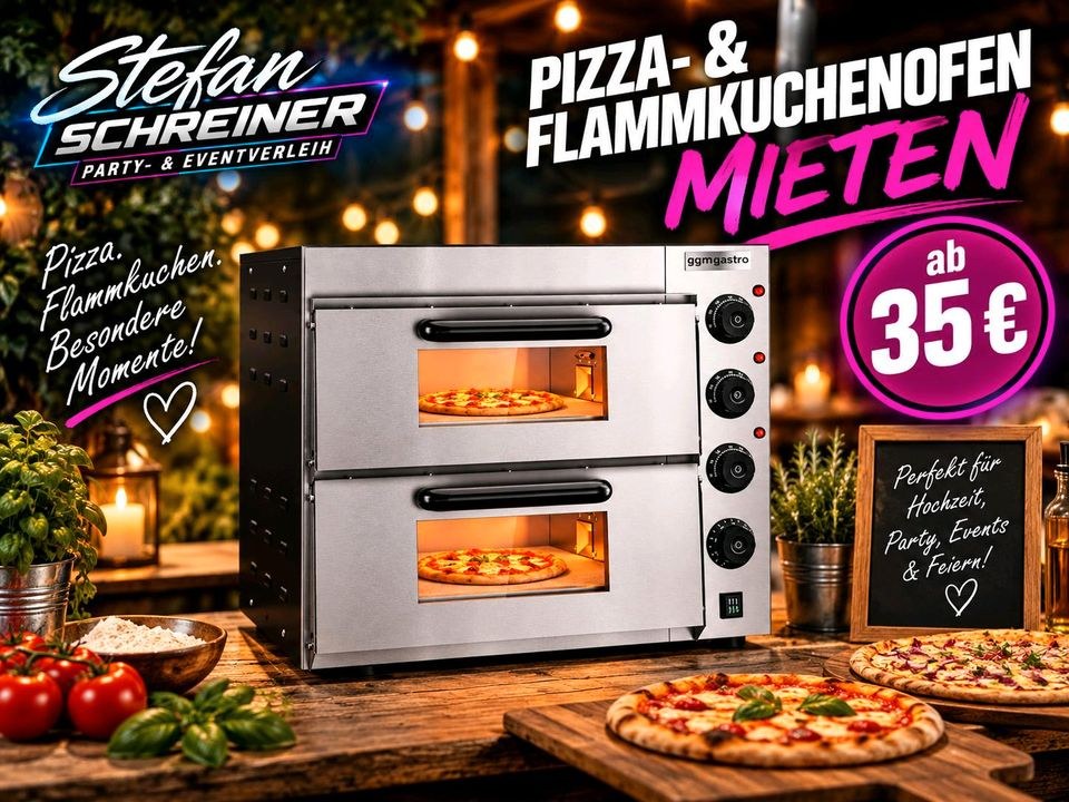 Pizza Flammkuchenofen mieten in Extertal – für viele Gäste