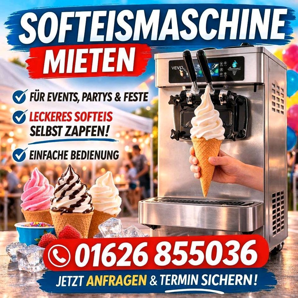 Softeismaschine mieten in Broderstorf – Gastro-Küche auf Zeit