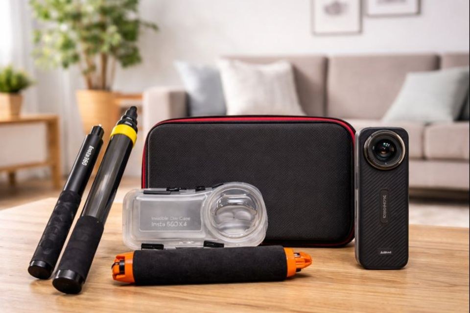 Insta360 Actionkamera inkl Zubehör Urlau mieten in Broderstorf – 2