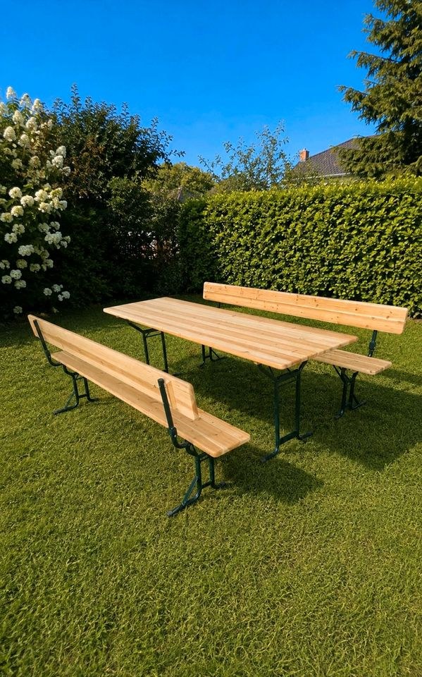 Bierzeltgarnitur 220x70 cm Geburtstage Partys mieten in Broderstorf