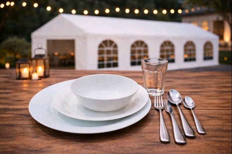 Partyzelt 4×6 m ideal Einschulung mieten in Broderstorf – 2