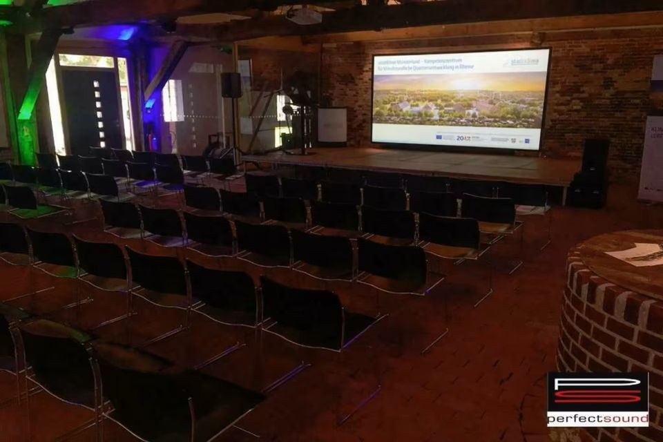 Leinwand Projektionsleinwand Beamer Präsentation mieten in Rheine – 3