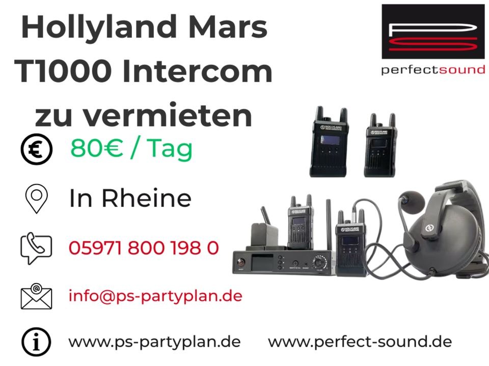 Hollyland Mars T1000 Intercom Funk mieten bei perfect sound