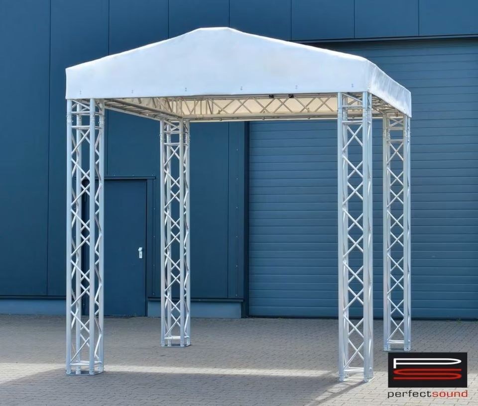 Satteldachbühne Bühne Eventbühne Überdachung mieten bei perfect sound – 2