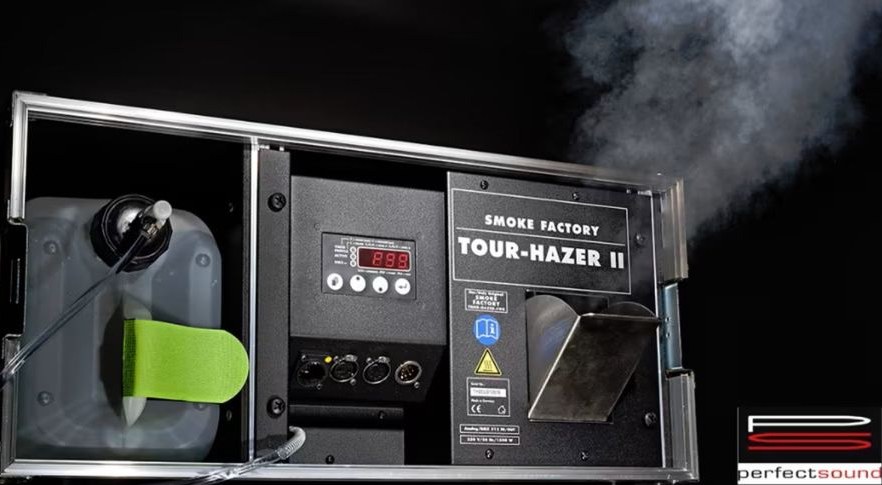 Hazer Nebelmaschine Bühnenhazer Smoke Effekt mieten bei perfect sound – 2