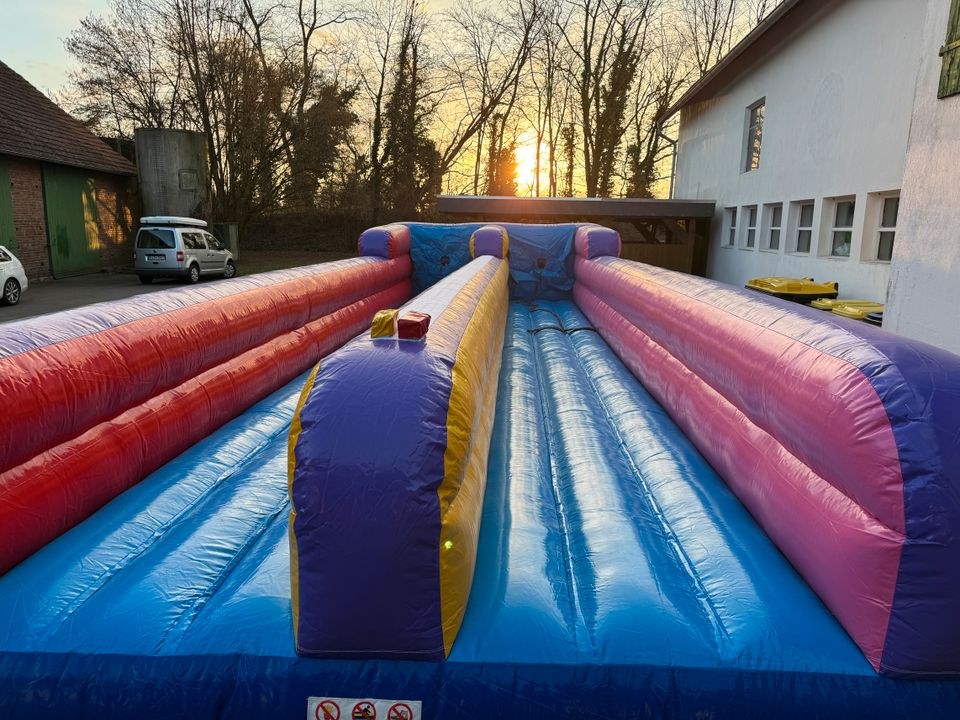 Modul Hüpfburg Bungee Run mieten in Senne – Hüpfspaß für jede Feier
