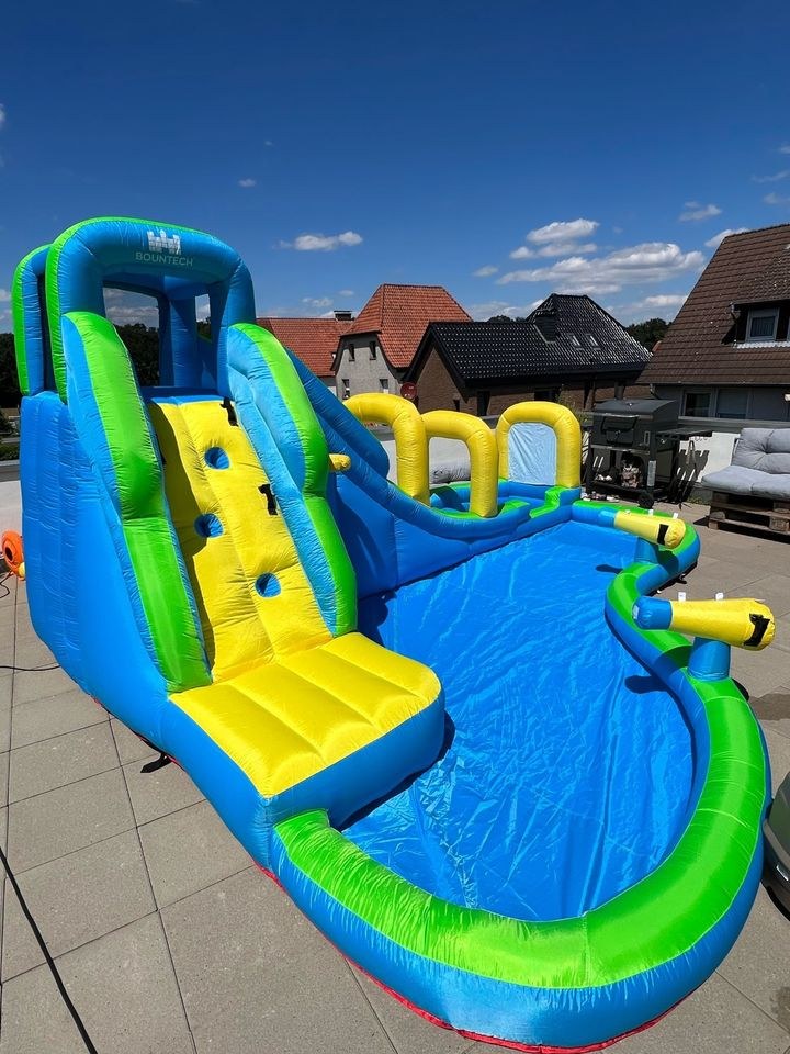 Wasser Hüpfburg Splash park mieten in Senne – Hüpfspaß für jede Feier – 4