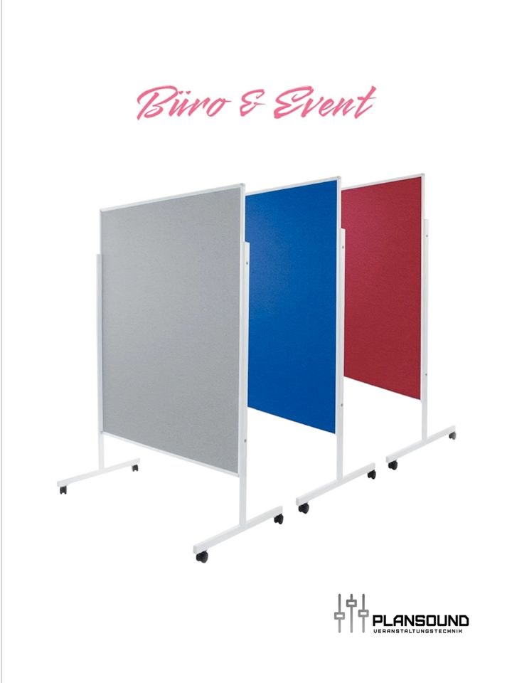 Moderationstafel Flipcharts Whiteb Bild mieten bei PlanSound