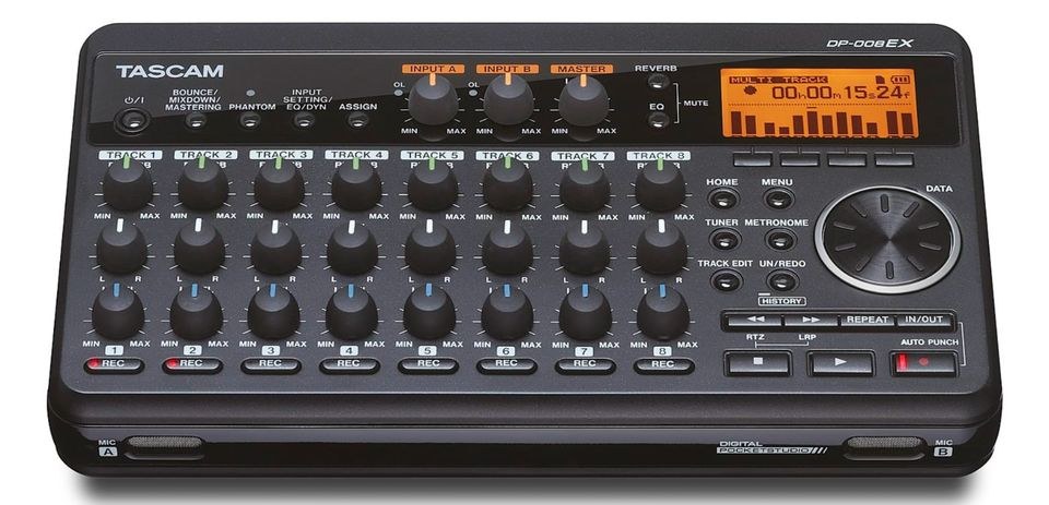 Tascam Recorder DP 008EX SSR R100 mieten bei PlanSound
