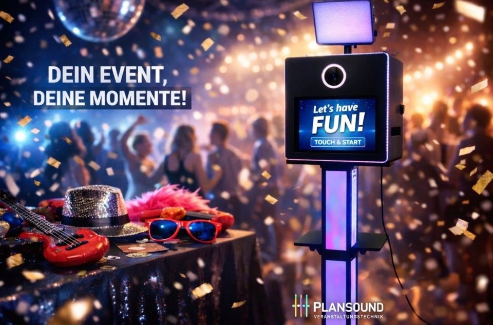 Fotobox Foto Digital mieten bei PlanSound