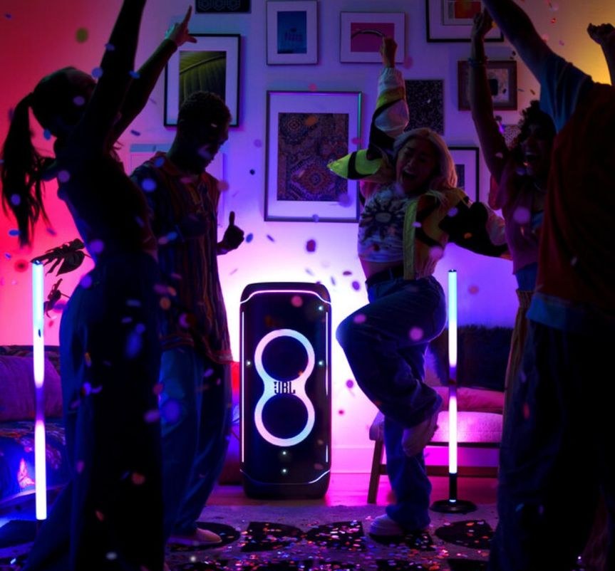 JBL Partylight Stick 360 Grad LED Akku 8 Stunden mieten bei PlanSound – 3