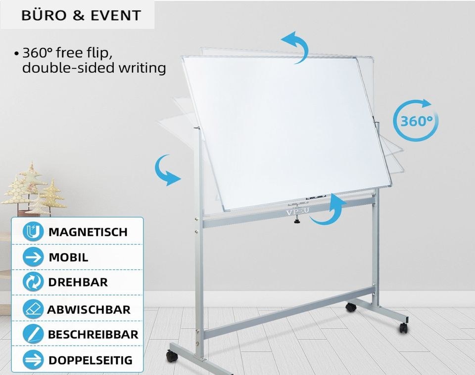 Moderationstafel Flipcharts Whiteb Bild mieten bei PlanSound – 2