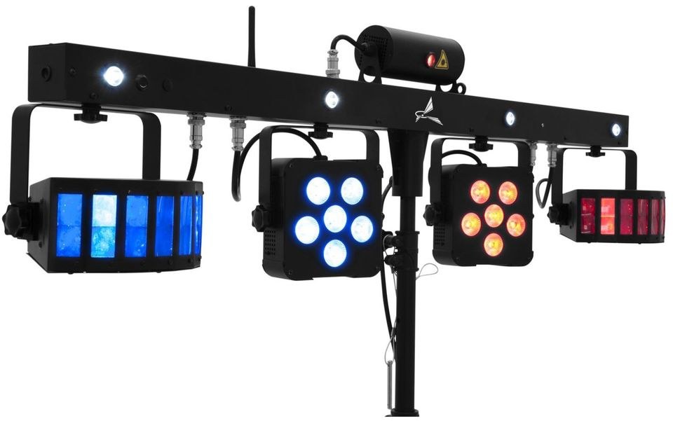 DJ Lichtset Eurolite KLS Laserbar o Cameo mieten bei PlanSound