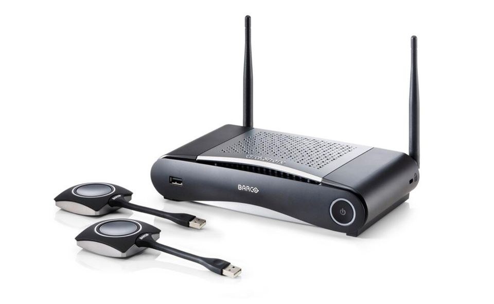 Barco ClickShare CSE 200 drahtlose Präsentation mieten bei PlanSound