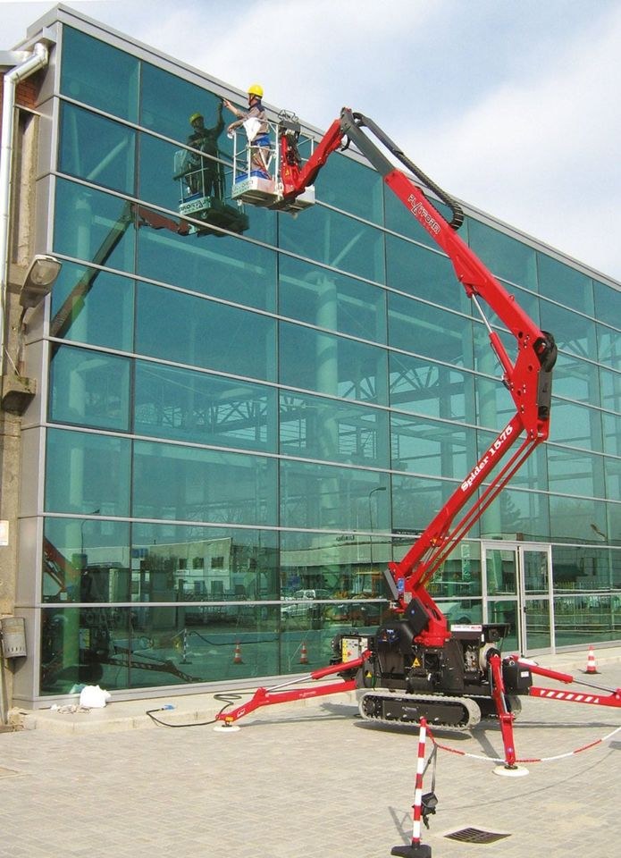 Raupenbühne 15m Spider Spinnenbühne mieten bei Portmann IT-Systeme – 4
