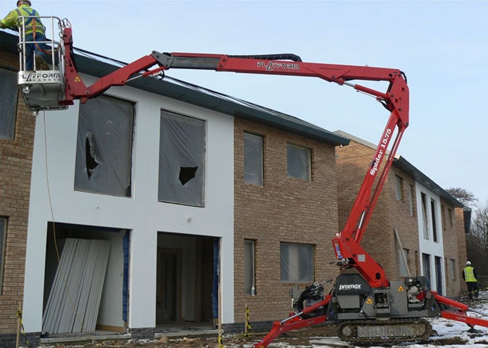 Raupenbühne 15m Spider Spinnenbühne mieten bei Portmann IT-Systeme – 3