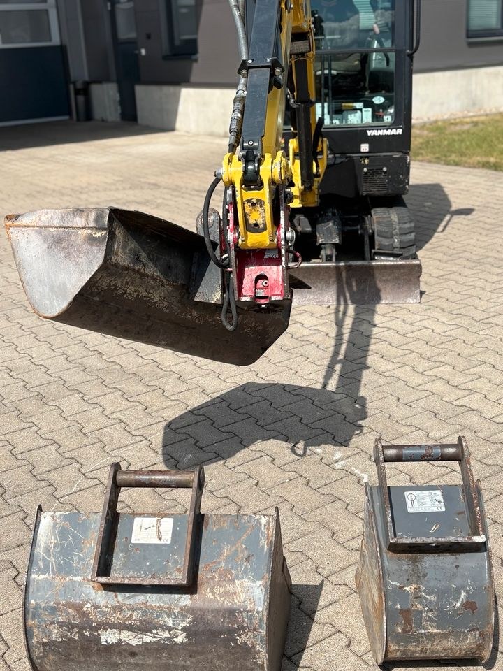 Mini Bagger Yamaha SV18 inkl Anhänger Tag mieten bei Powerrent24 – 2