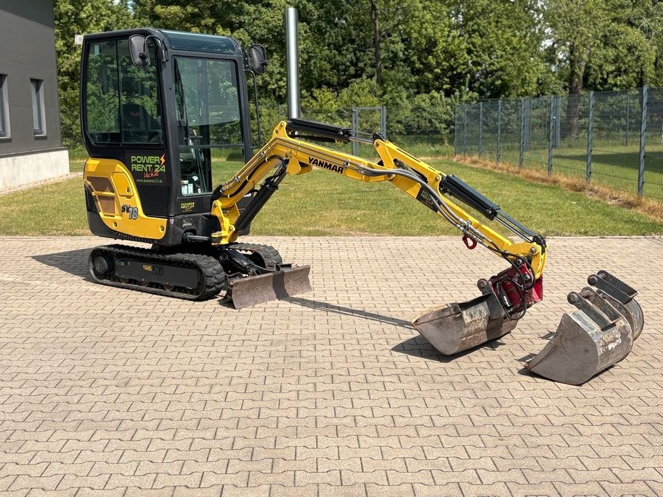 Mini Bagger Yamaha SV18 inkl Anhänger Tag mieten bei Powerrent24 – 4