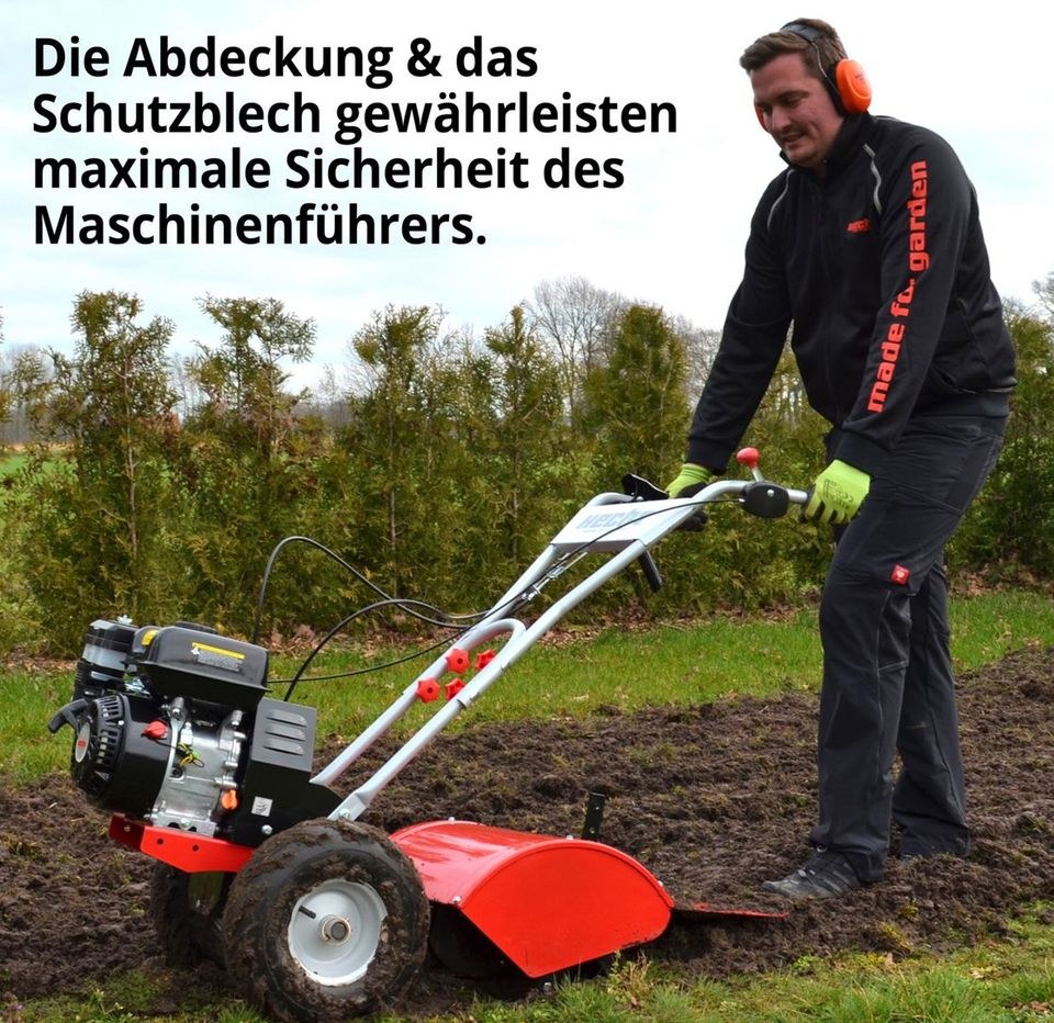 Gartefräse Gartenhacke Hecht 750 mieten in Gosen-Neu Zittau – 2