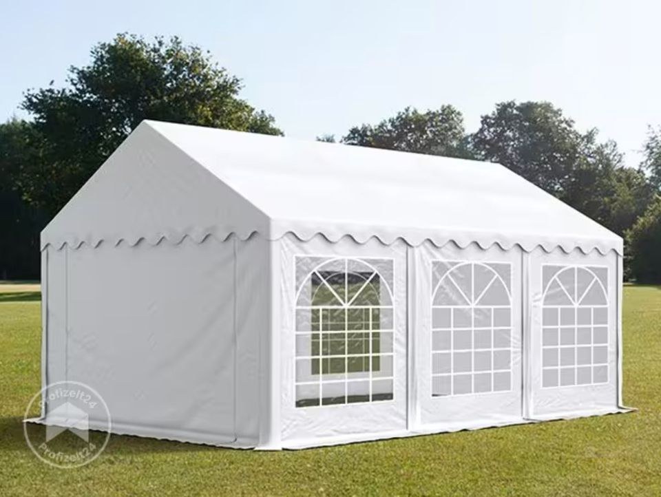 4x6m Pavillion Partyzelt mieten in Gosen-Neu Zittau – für jedes Wetter