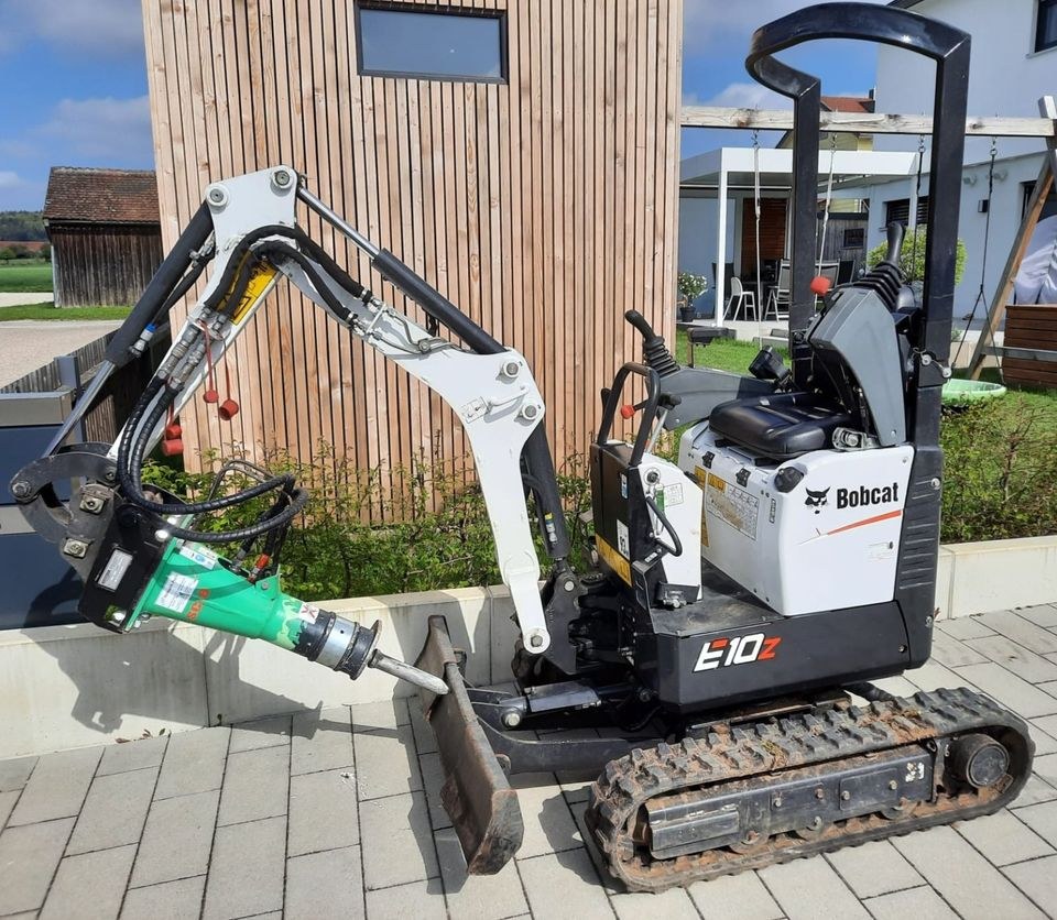 Mikrobagger Minibagger mieten bei PS Minibaggerverleih