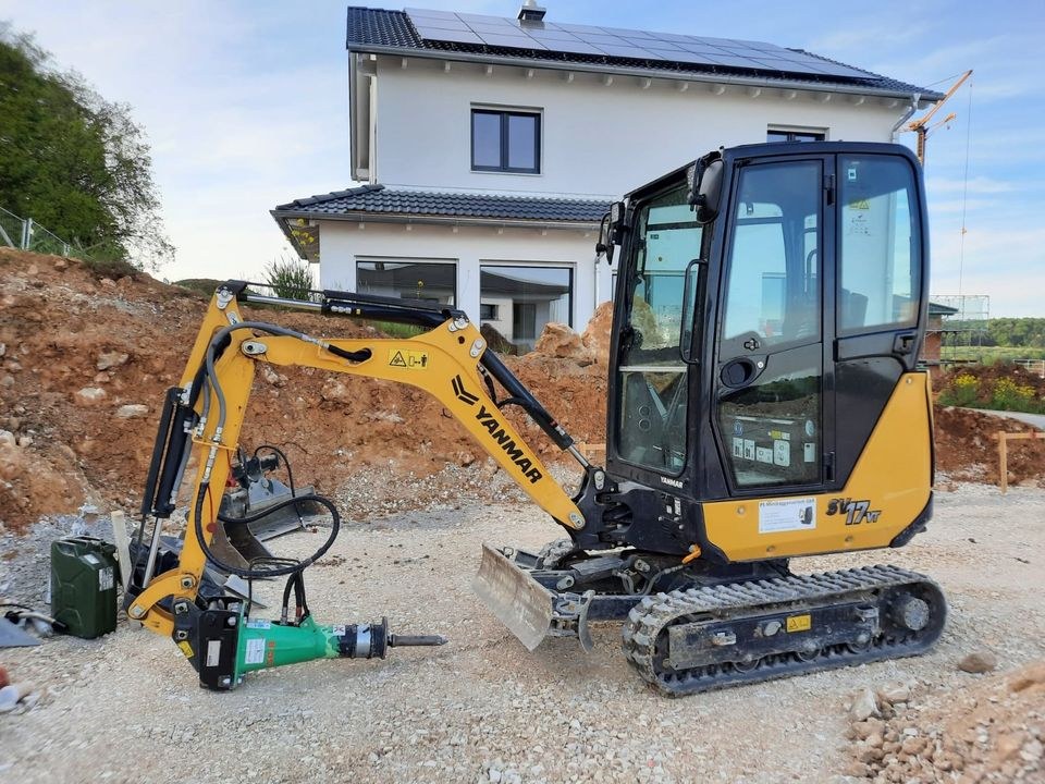 Bagger Minibagger mieten bei PS Minibaggerverleih