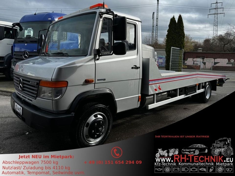 Abschleppwagen 7,5t Kilometerfrei Transporter mieten in Engstingen – 2