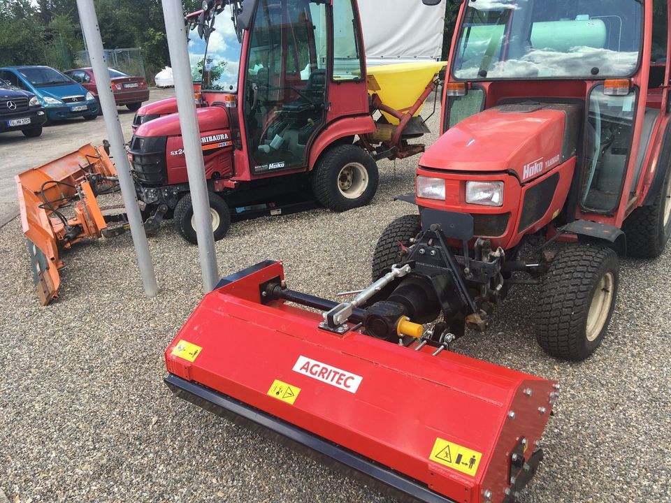 Kommunaltraktor Hako John Deere Mähen Mähwerk mieten in Engstingen – 4