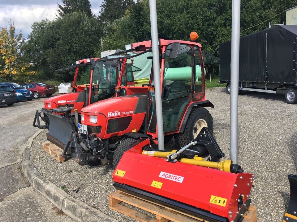 Kommunaltraktor Hako John Deere Mähen Mähwerk mieten in Engstingen – 3