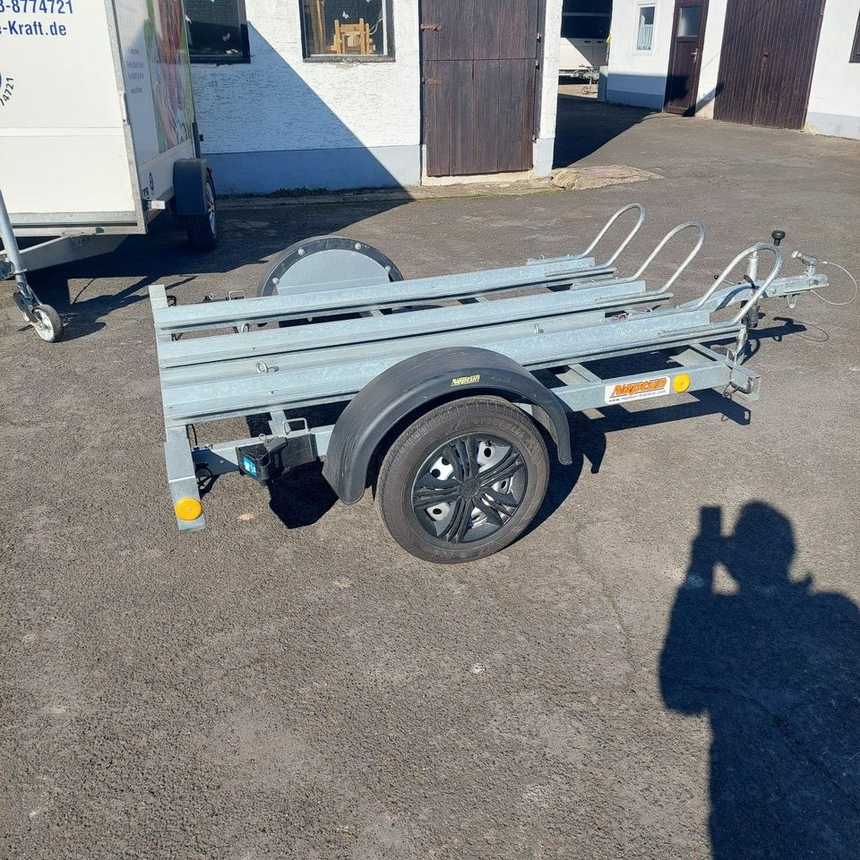 Motorradanhänger 100 km Zulassung 750 kg mieten bei Reise – 3