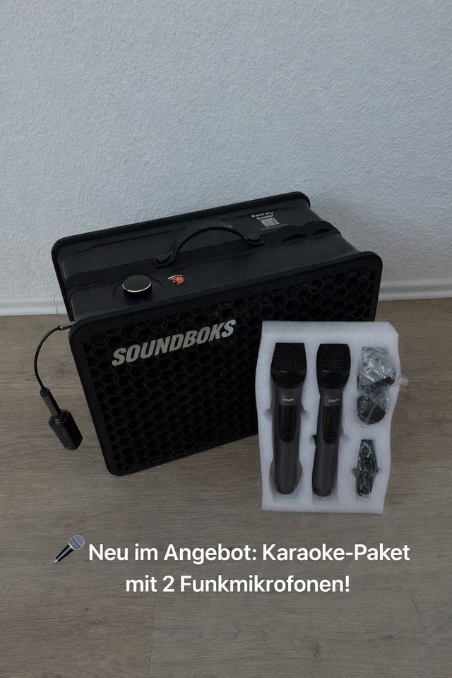 Soundboks 4 3 Go Musikanlage Musikbox mieten in Bruchsal – Party-Sound – 4